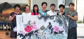 高清图：天津美术学院女同学会赴秦皇岛创作交流