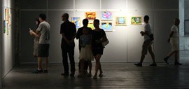 高清图：夏健强和他的朋友们画展在泰达当代艺术博物馆举行