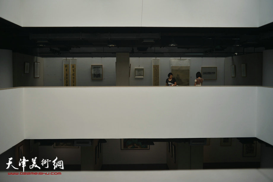 天津美术学院中国画系2013届本科毕业生作品展。