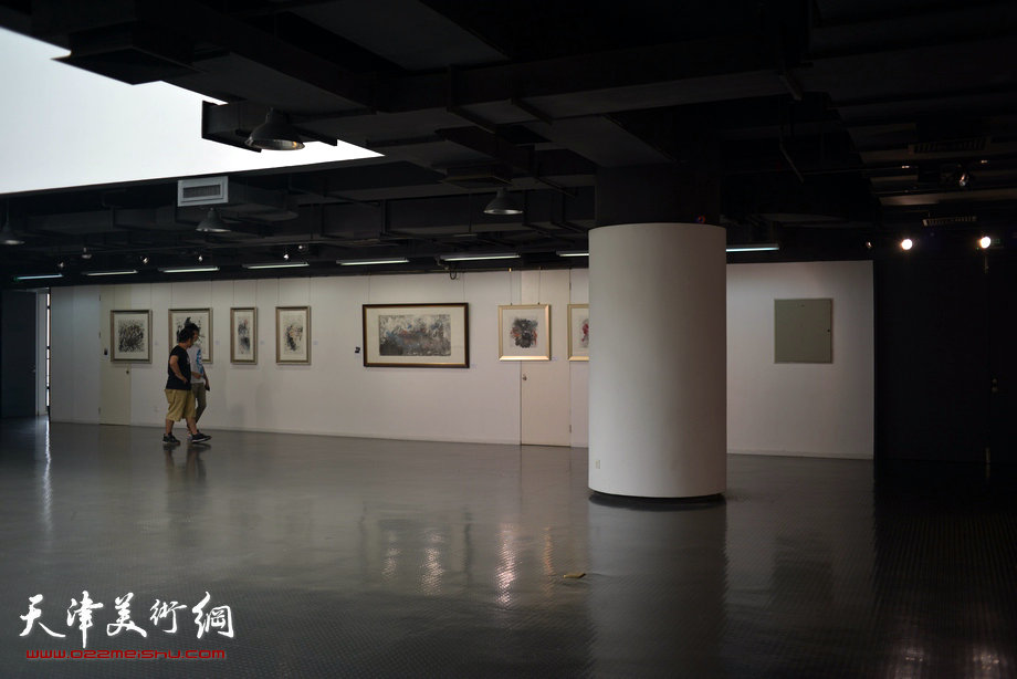 天津美术学院中国画系2013届本科毕业生作品展。