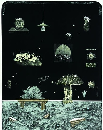 寇疆辉，《万物生》，96x100cm，2009