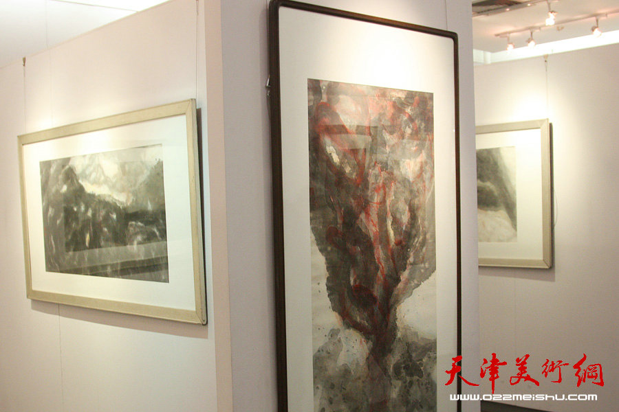 原·本无界—柏瑞当代水墨作品展在天美时代展出。