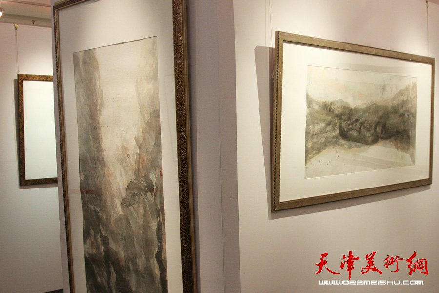 原·本无界—柏瑞当代水墨作品展在天美时代展出