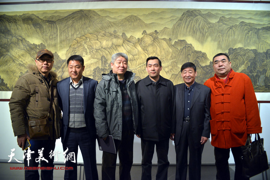 熔铸古今·王心刚中国画作品展在天津美术馆开