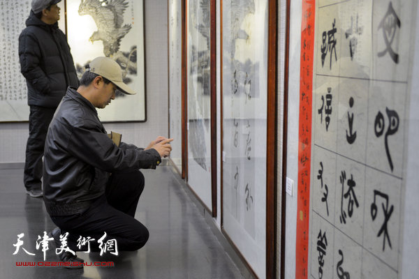 南开书画院迎新春书画作品展2月1日在天津图书馆开幕。