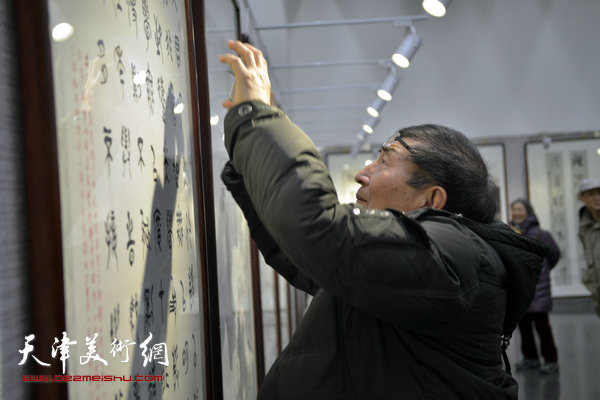 南开书画院迎新春书画作品展2月1日在天津图书馆开幕。