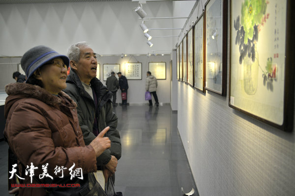 南开书画院迎新春书画作品展2月1日在天津图书馆开幕。