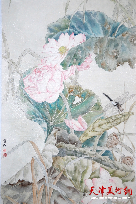 庄雪阳作品《何处池塘风淡淡》