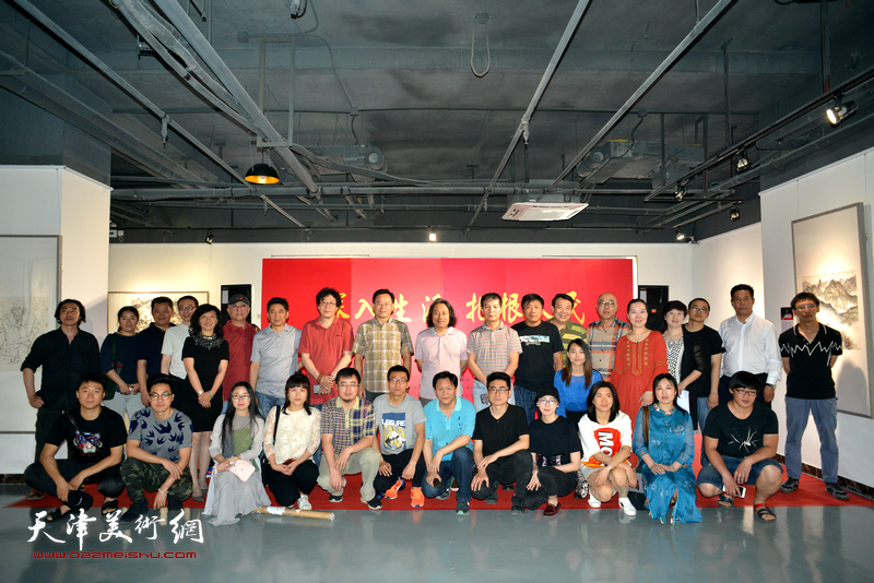 天津画院写生作品展5月17日在青年美术创作研究中心青创美术馆举行