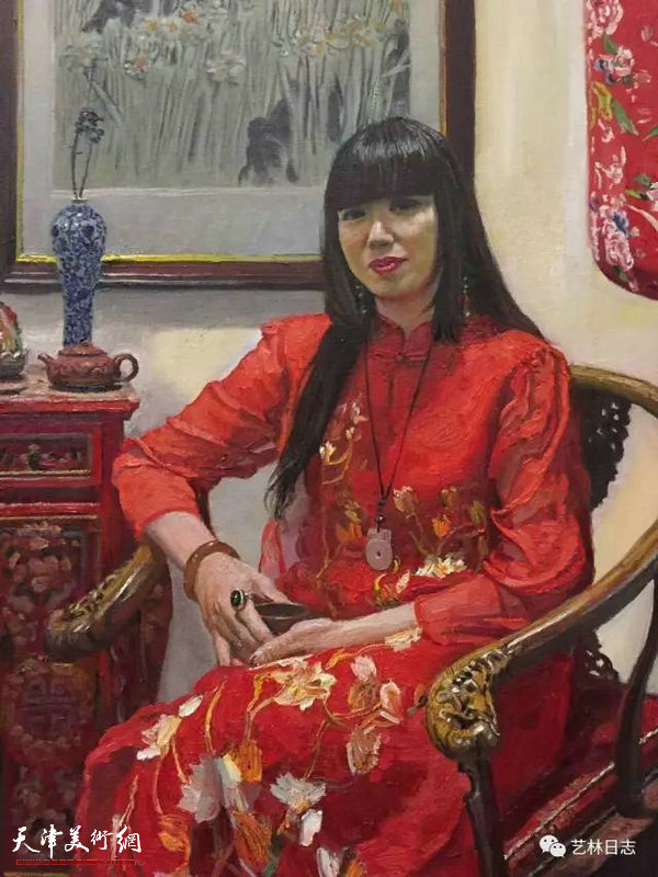 著名油画家张胜近期人物速写欣赏