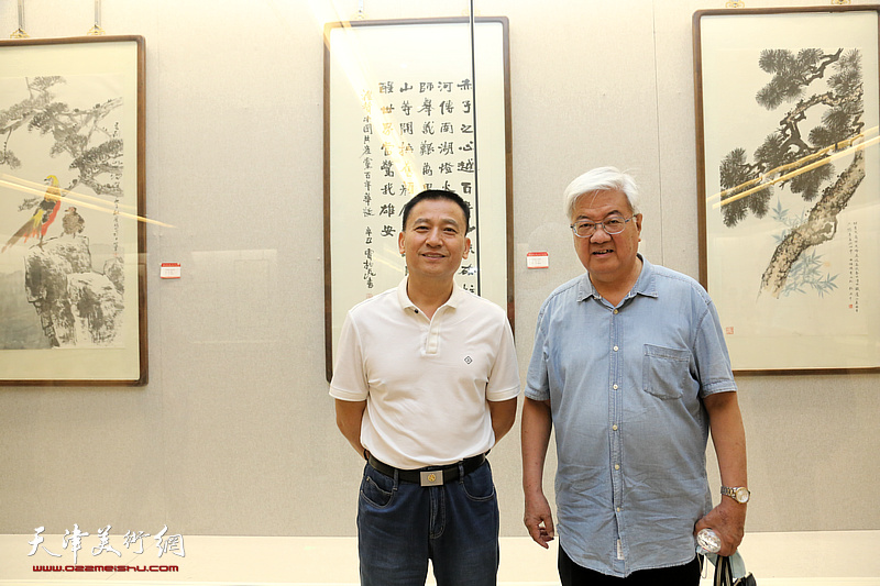 天津市文史研究馆庆祝中国共产党成立100周年书画展