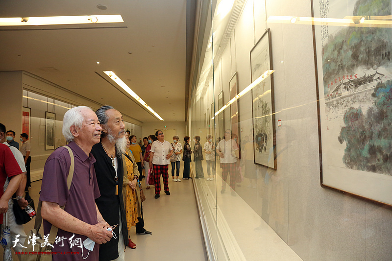 天津市文史研究馆庆祝中国共产党成立100周年书画展