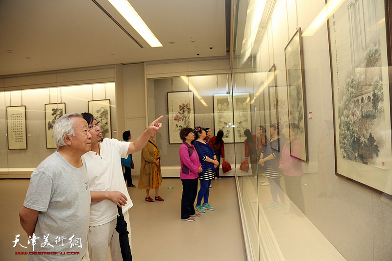 天津市文史研究馆庆祝中国共产党成立100周年书画展