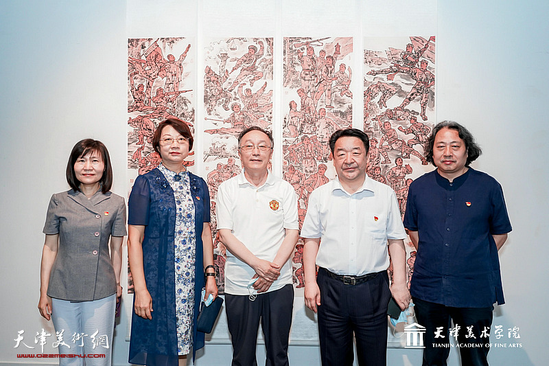 天津美术学院庆祝中国共产党成立100周年主题作品展